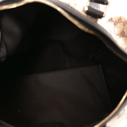 Gucci Crystal Monogram Medium Joy Boston Dark Brown 5 of 10