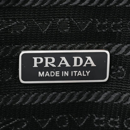 Prada Grace Lux Triangle Logo Embossed Triangle Wristlet Pouch Sole 6 of 9