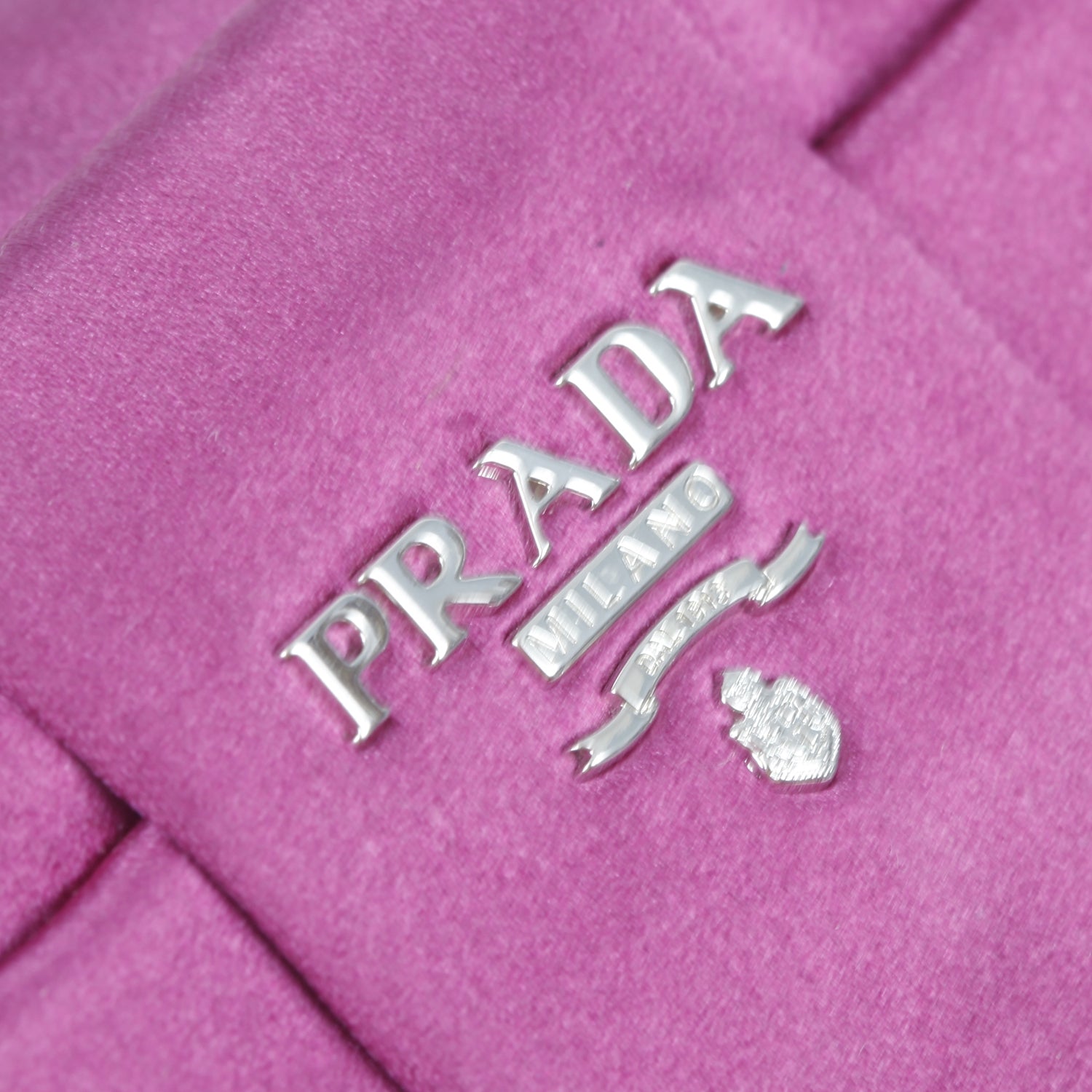 Prada Satin Bow Clutch 5 of 9
