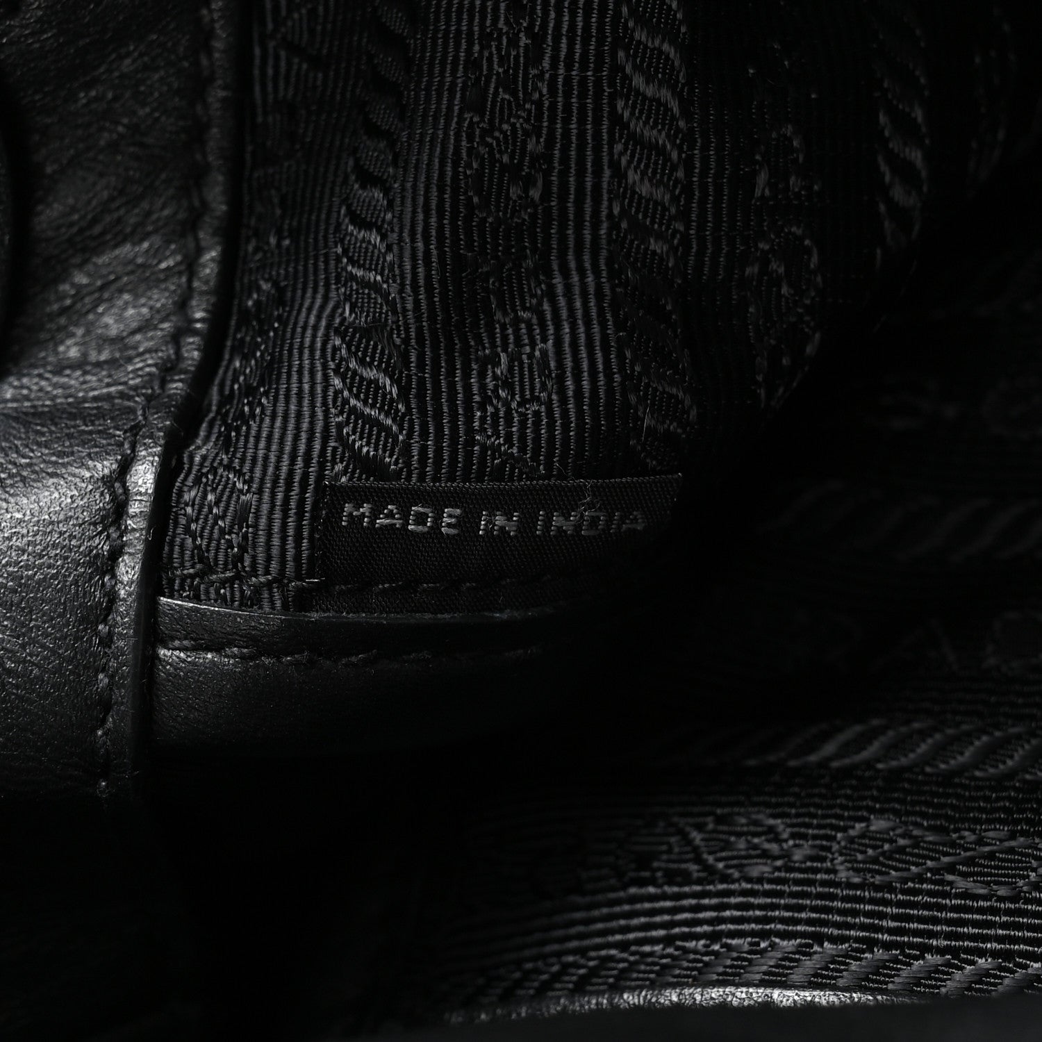 Prada Soft Calf Shopping Tote Black 7 of 11