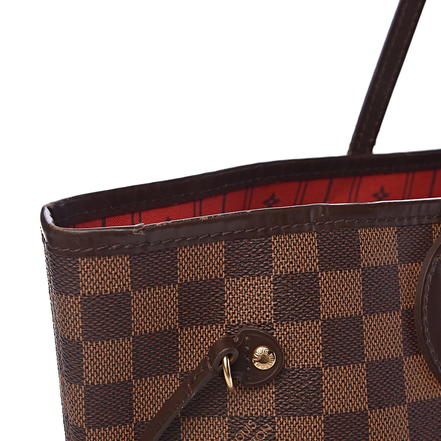 Louis Vuitton Damier Ebene Neverfull MM 11 of 16