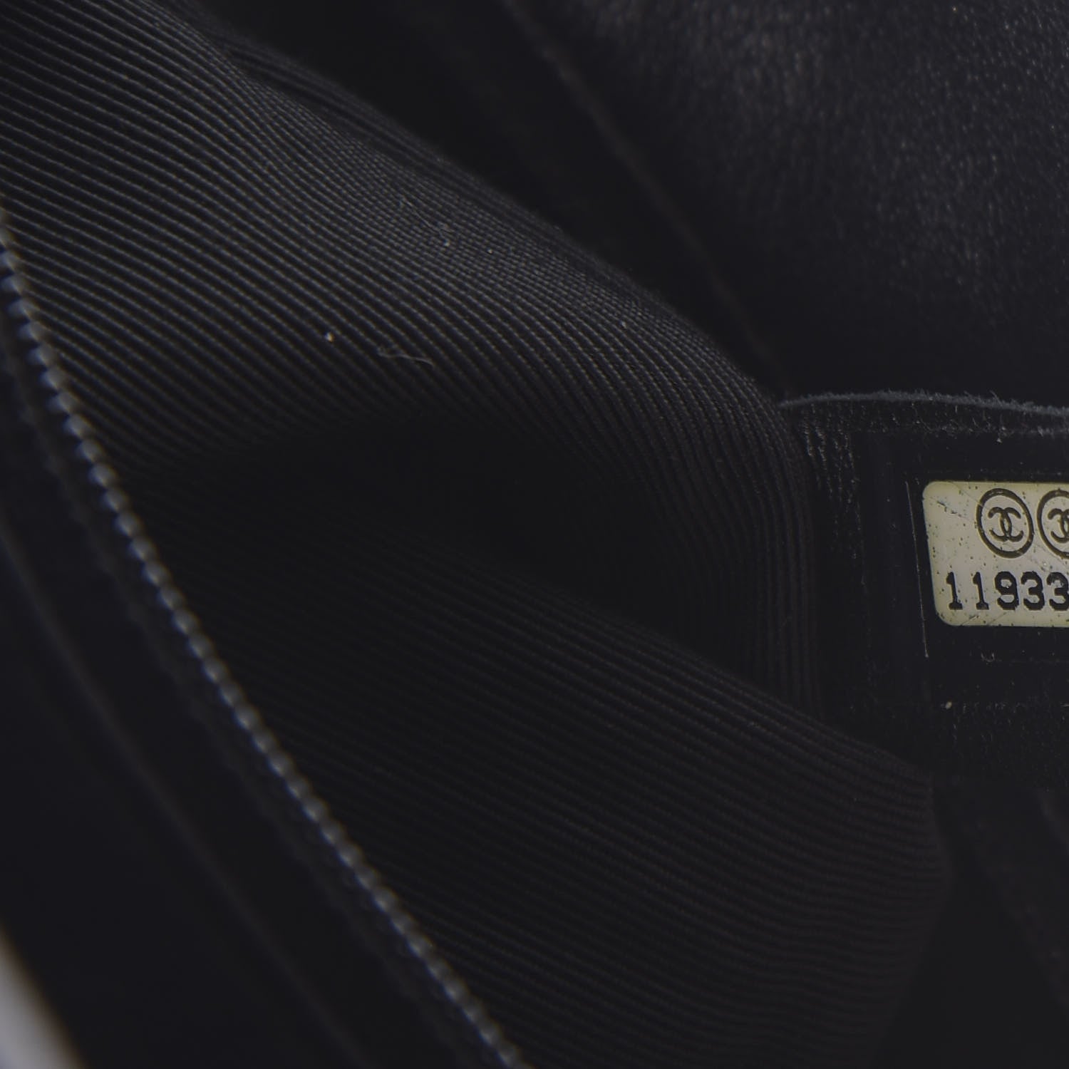 Chanel Caviar Quilted Timeless Clutch Black 7 of 8