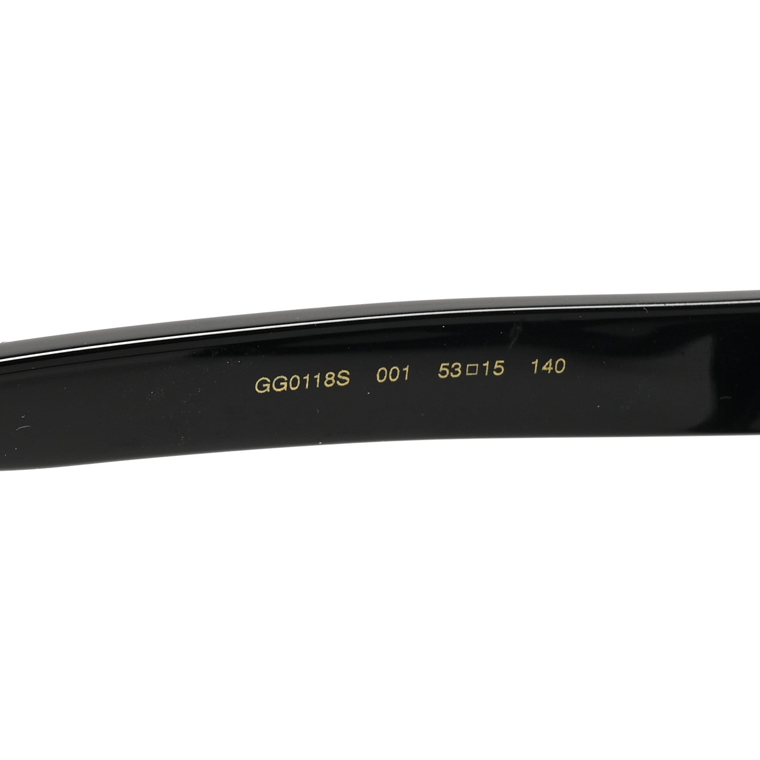 Gucci Crystal Cat Eye Sunglasses GG0118S Black 5 of 8