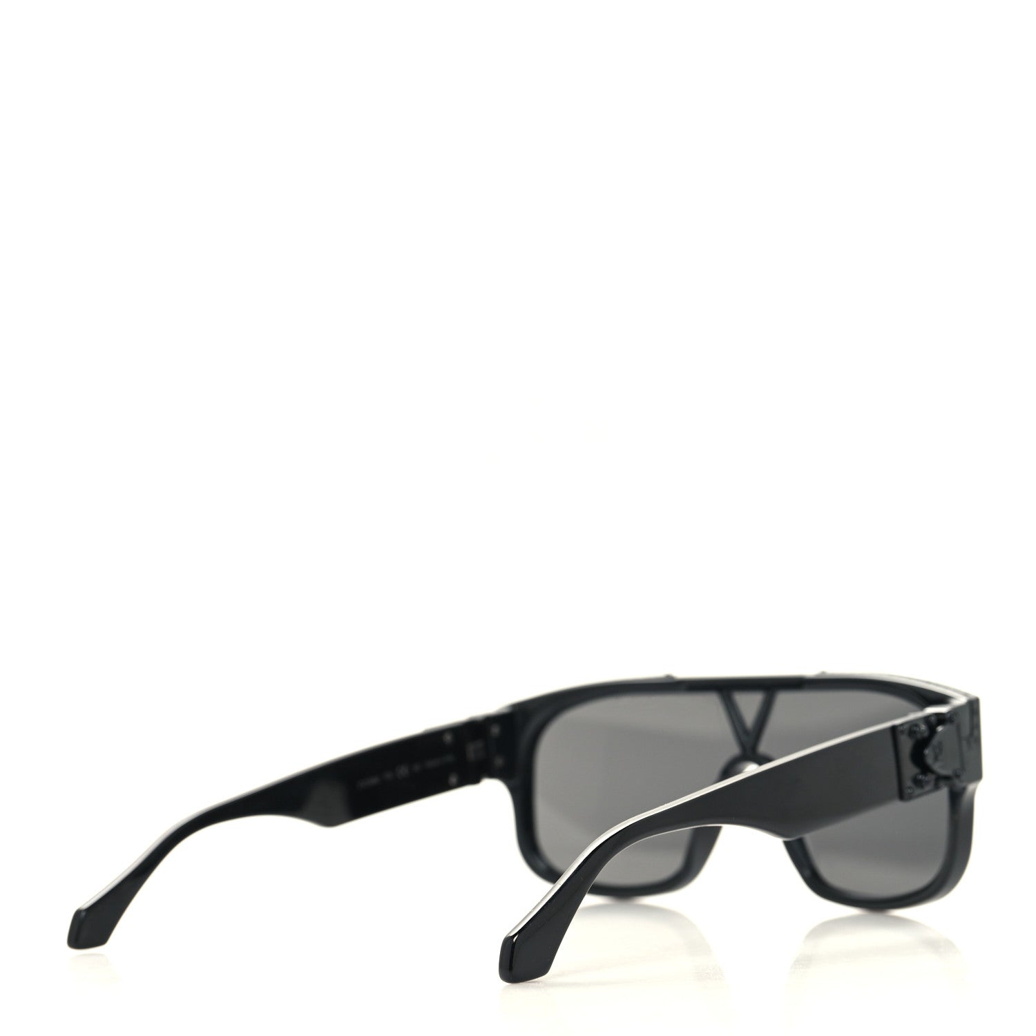 Louis Vuitton Acetate 1.1 Millionaires Mask Sunglasses Z1258W Black 4 of 7