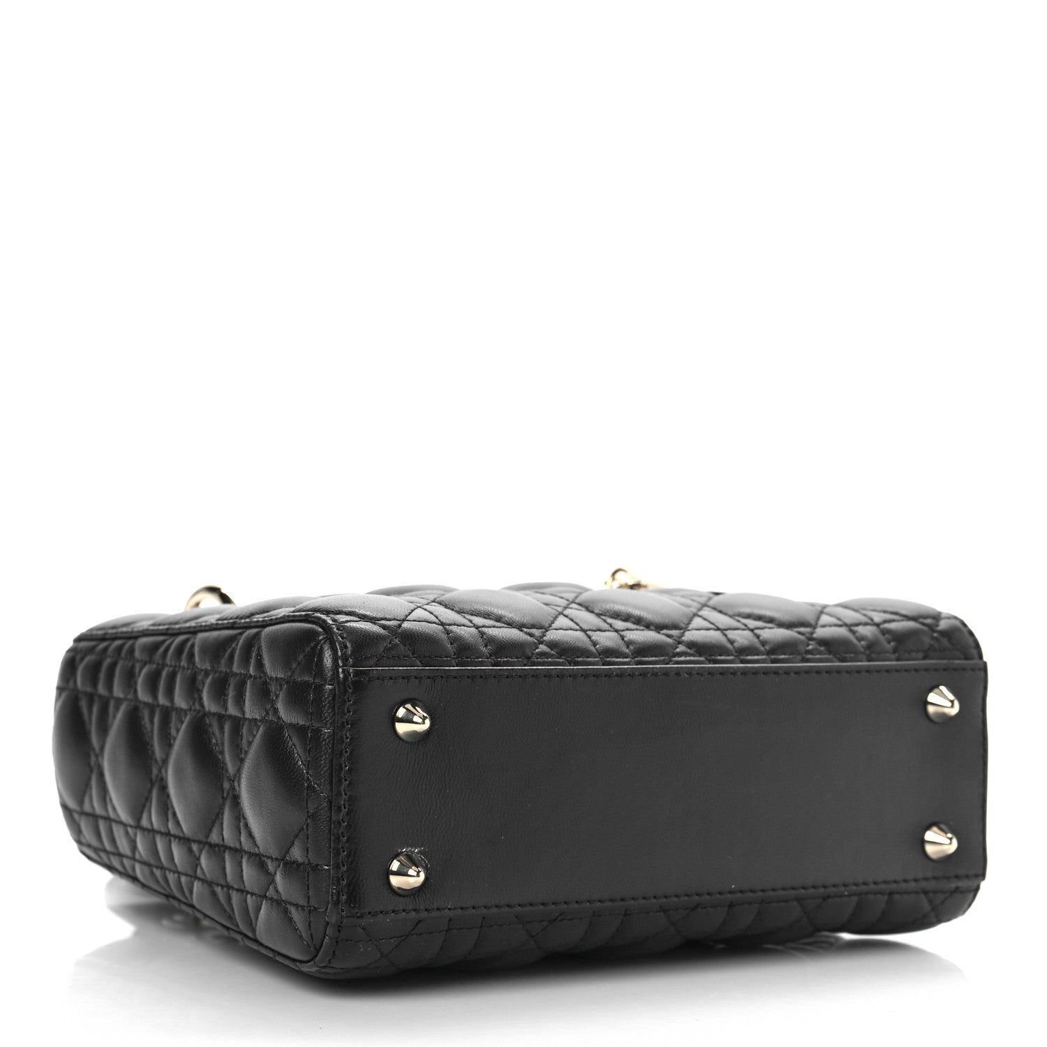Christian Dior Lambskin Cannage Small My ABC Lady Dior Black 4 of 8