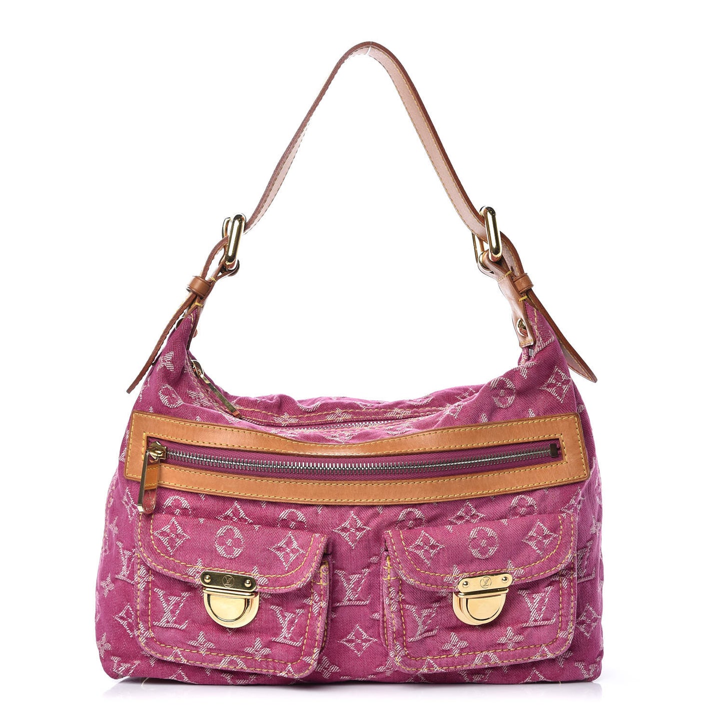 Denim Baggy PM Fuchsia