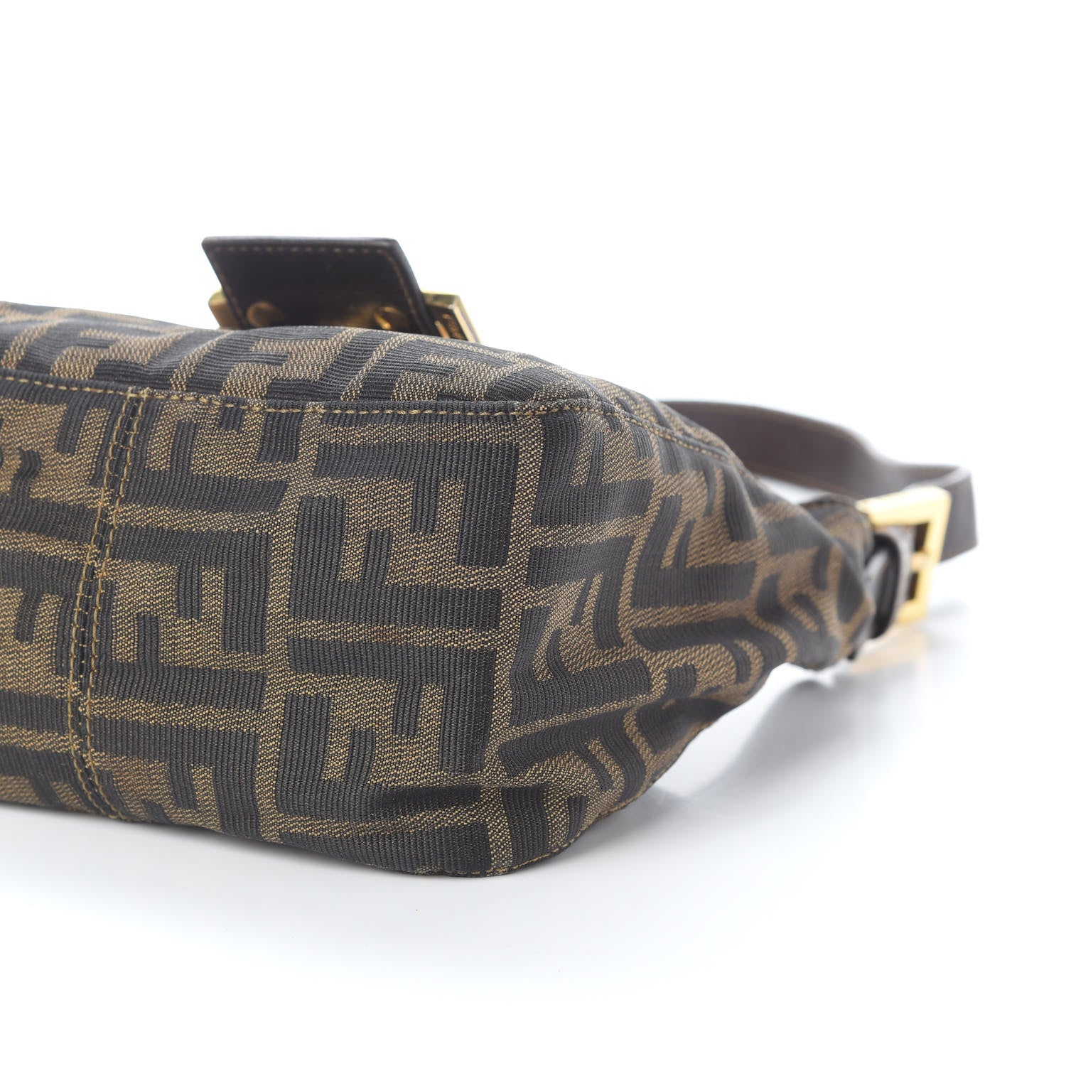 Fendi Zucca Hobo Tobacco 9 of 11