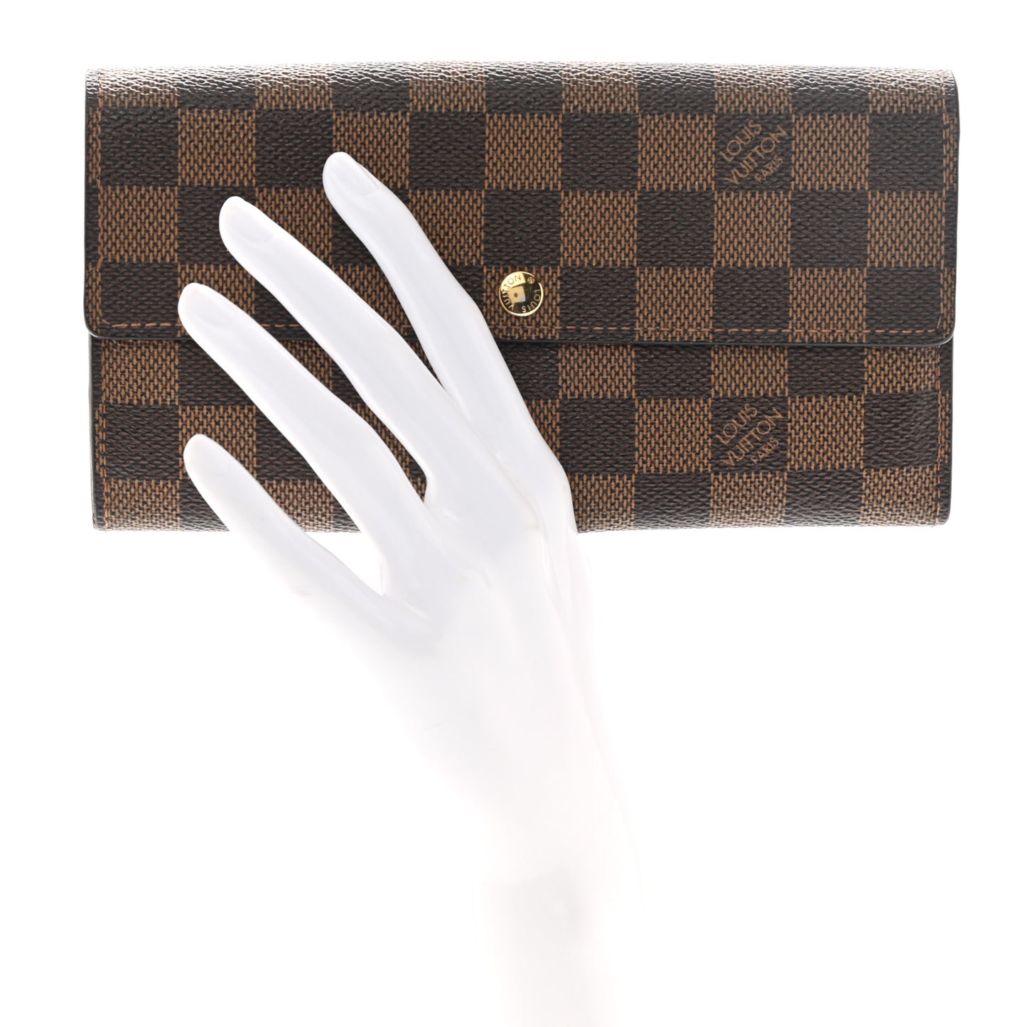 Damier Ebene Sarah Wallet