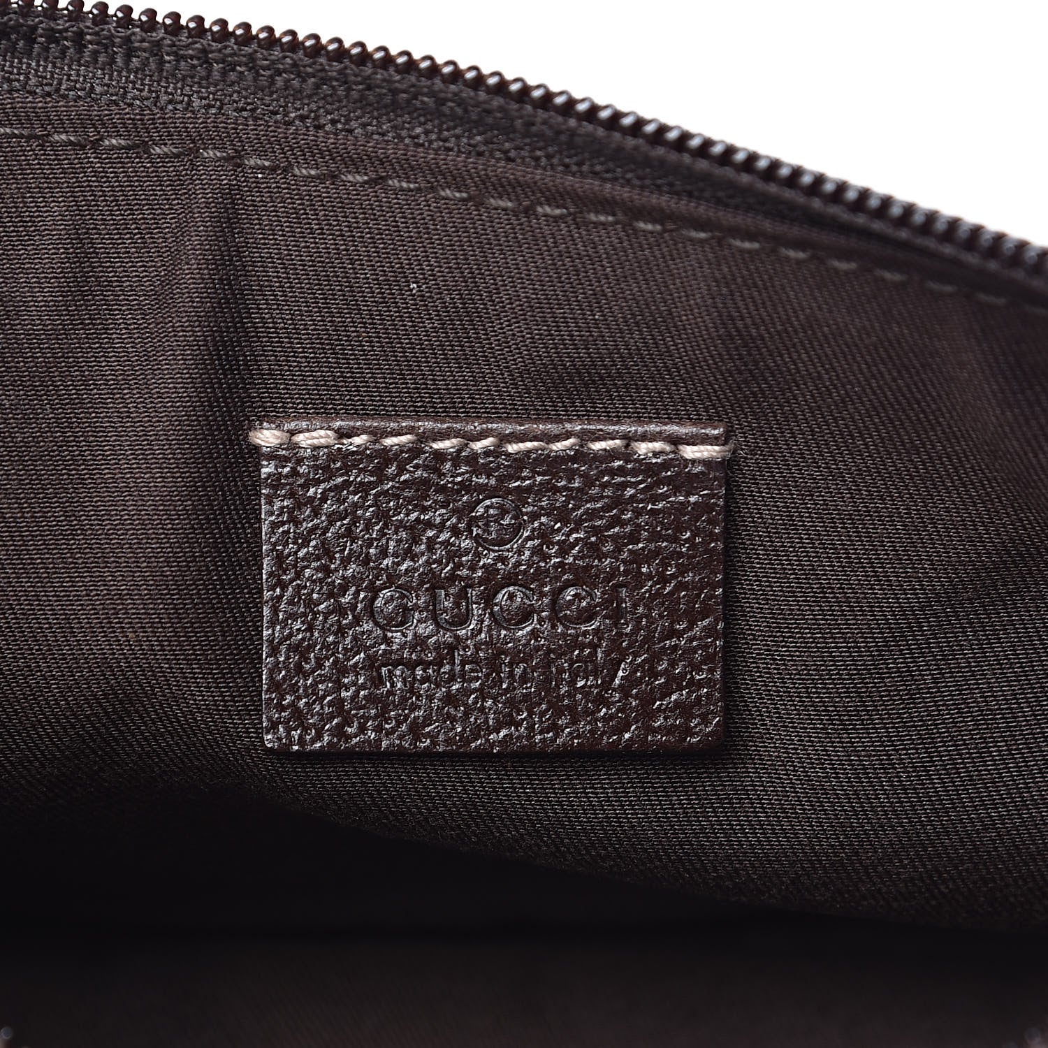 Gucci Monogram Small Pochette Brown 6 of 11
