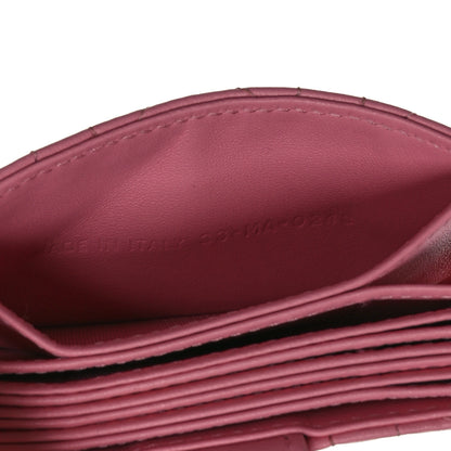 Christian Dior Lambskin Cannage Lady Dior 5-Gusset Card Holder Light Pink 7 of 8