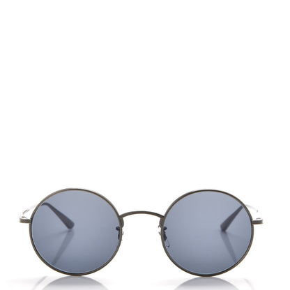 Oliver Peoples The Row After Midnight Round Sunglasses Pewter Black 4 of 9