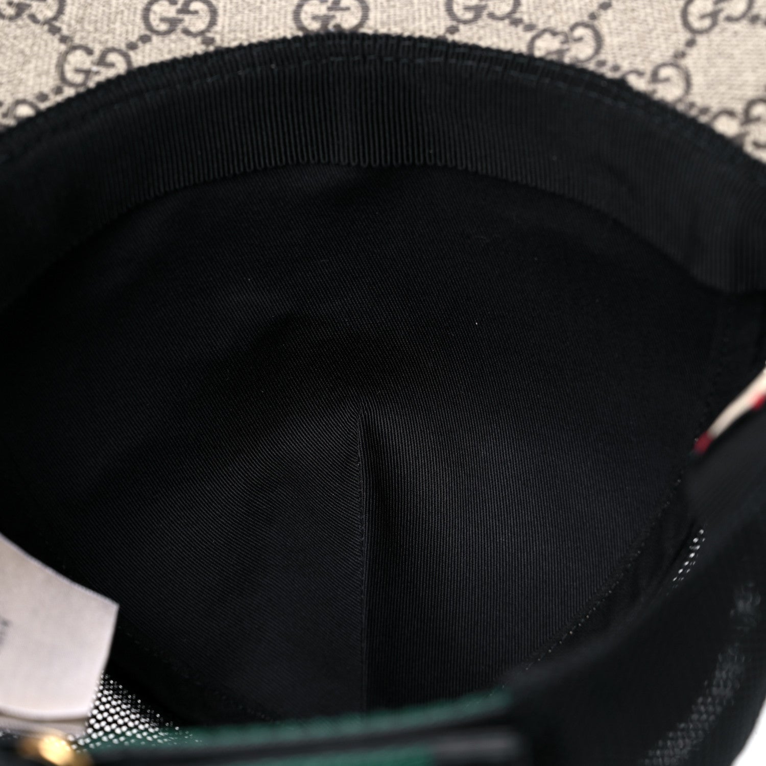 Gucci GG Supreme Monogram Bee Print Baseball Hat L Beige 10 of 10