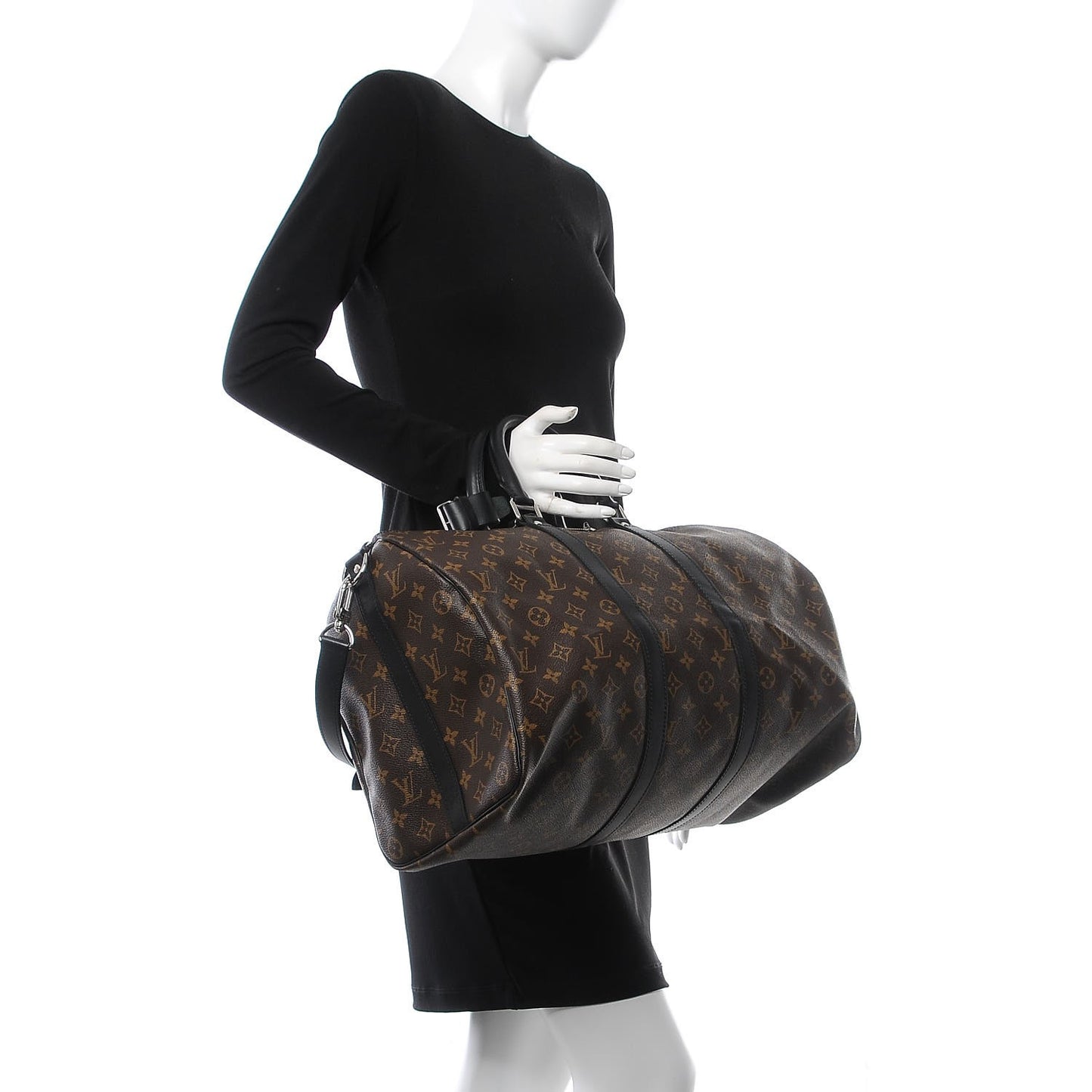 Monogram Macassar Keepall Bandouliere 45