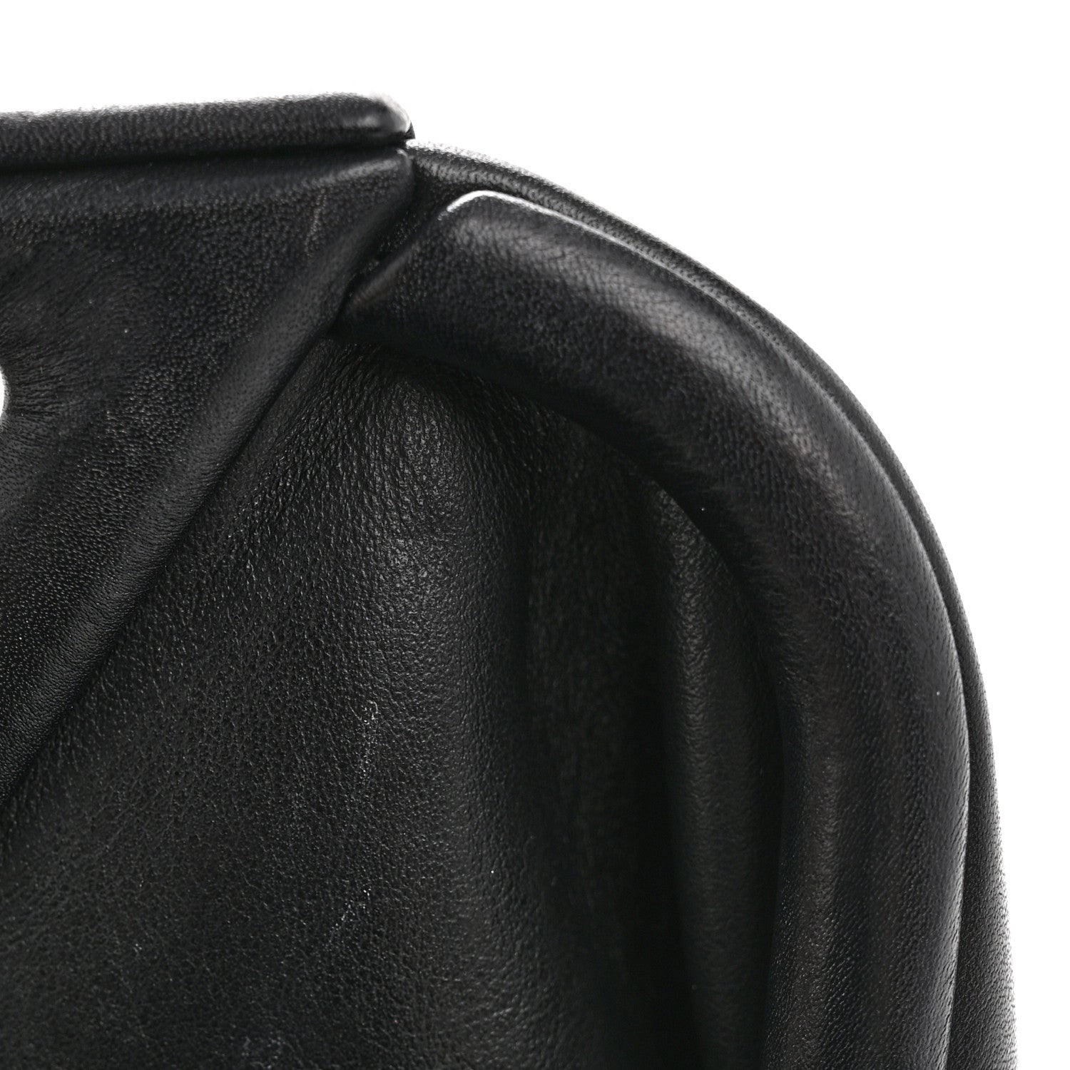 Bottega Veneta Calfskin Small The Point Triangle Bag Black 10 of 13