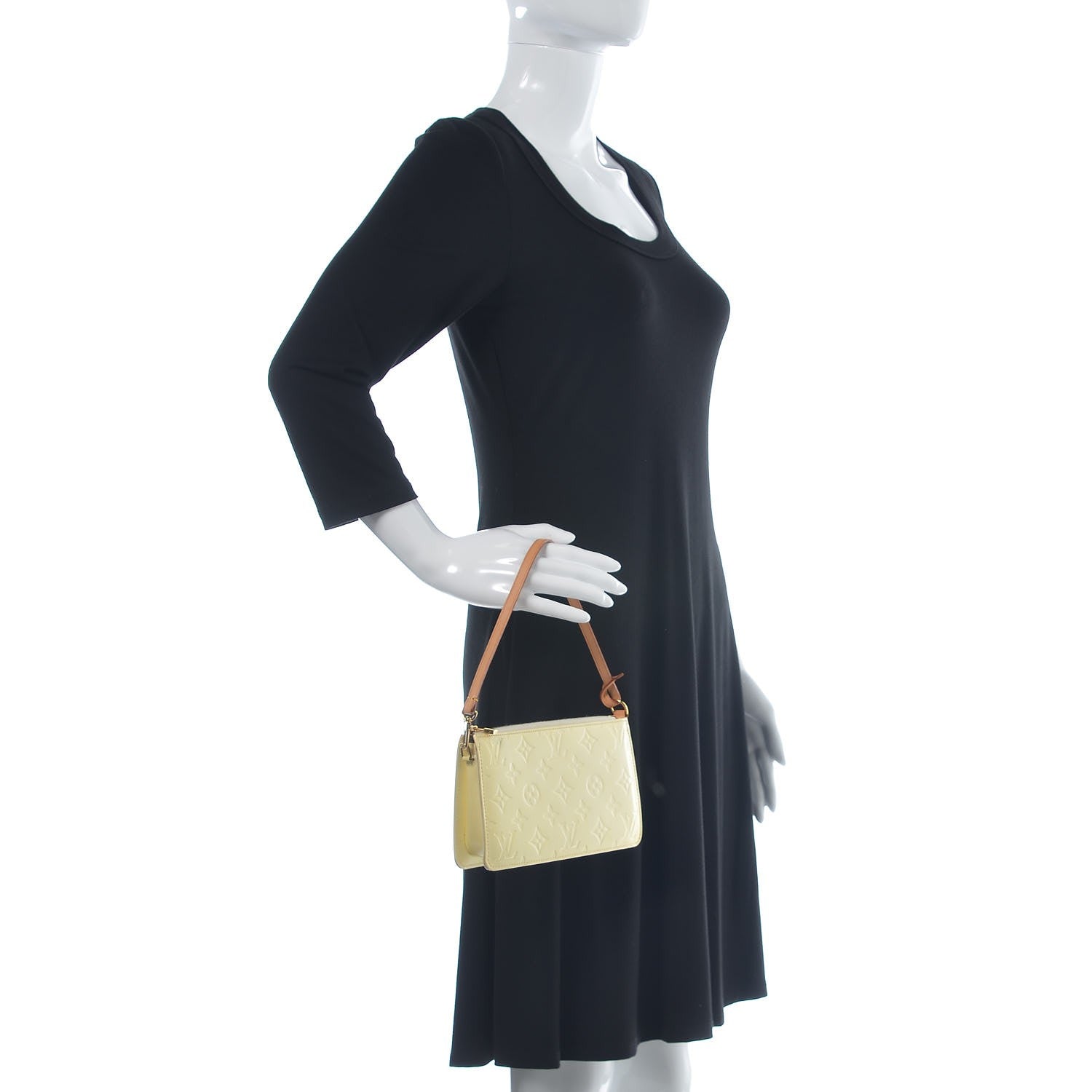 Louis Vuitton Vernis Lexington Pochette Perle 2 of 9