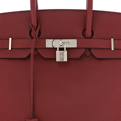 Hermes Togo BIRKIN 35 Rouge Grenat 8 of 11
