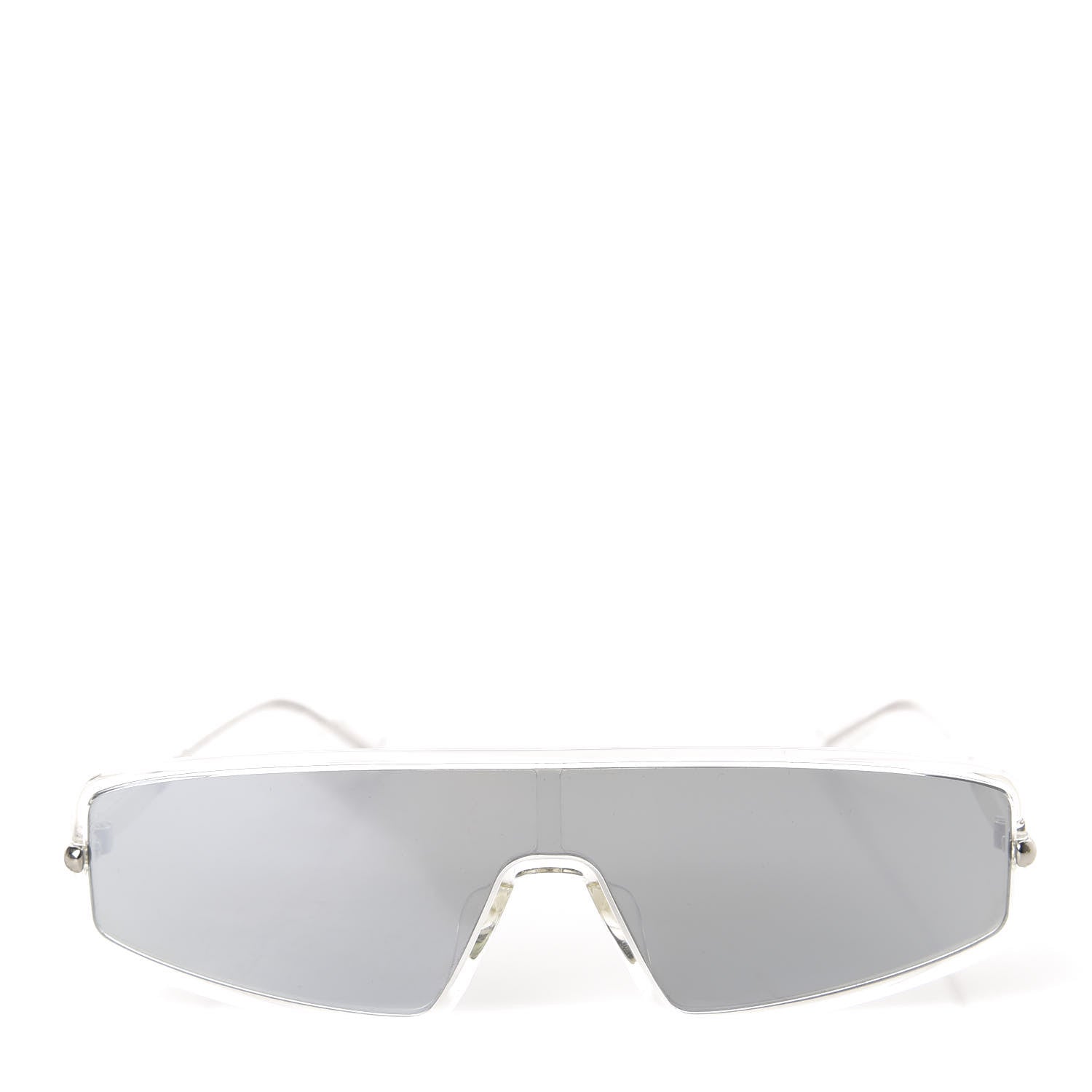 Christian Dior Mercure Shield Sunglasses Silver 2 of 7