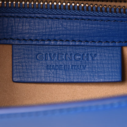 Givenchy Textured Calfskin Mini Pandora Box Crossbody Bag Indigo Blue 6 of 9
