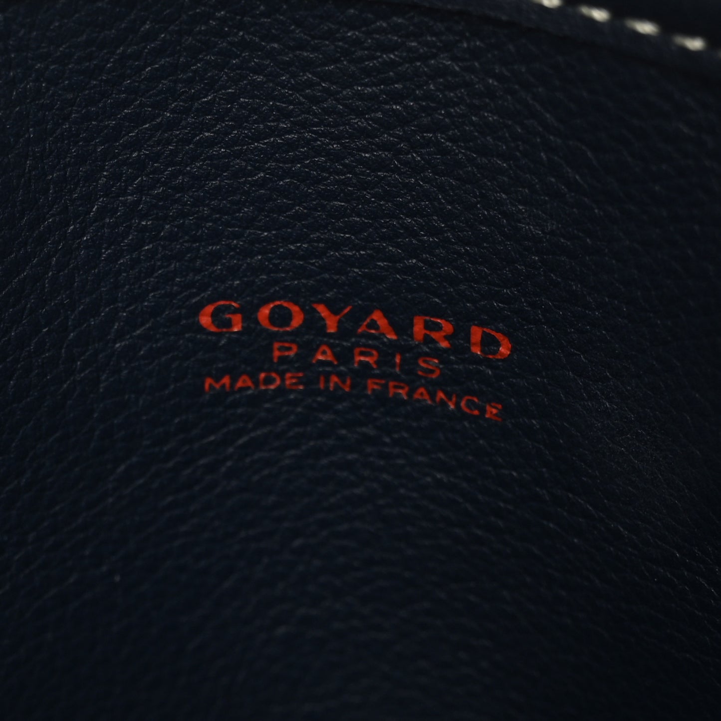 Goyardine Reversible Mini Anjou Navy
