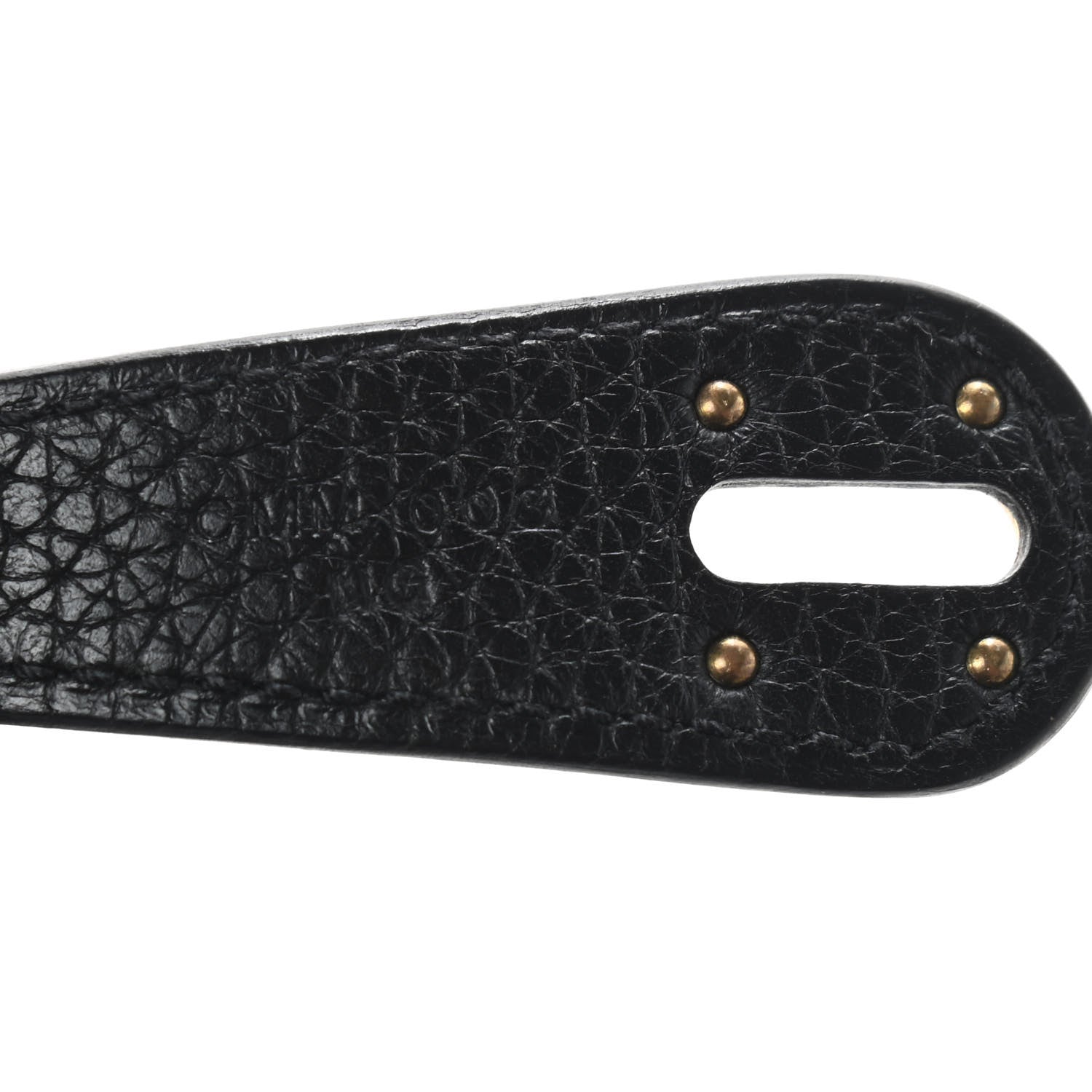 Hermes Togo Matte Niloticus Crocodile Touch Lindy 26 Black 6 of 8