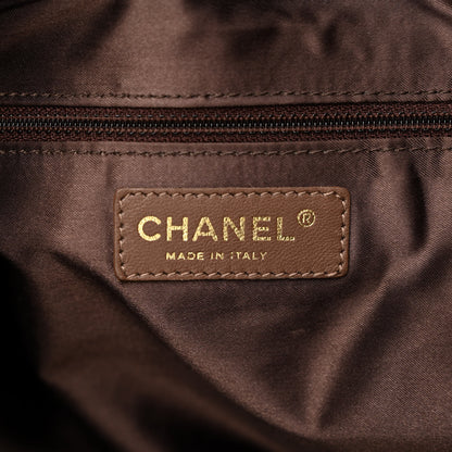 Chanel Metallic Calfskin Baby Coco Cabas Bronze 6 of 10