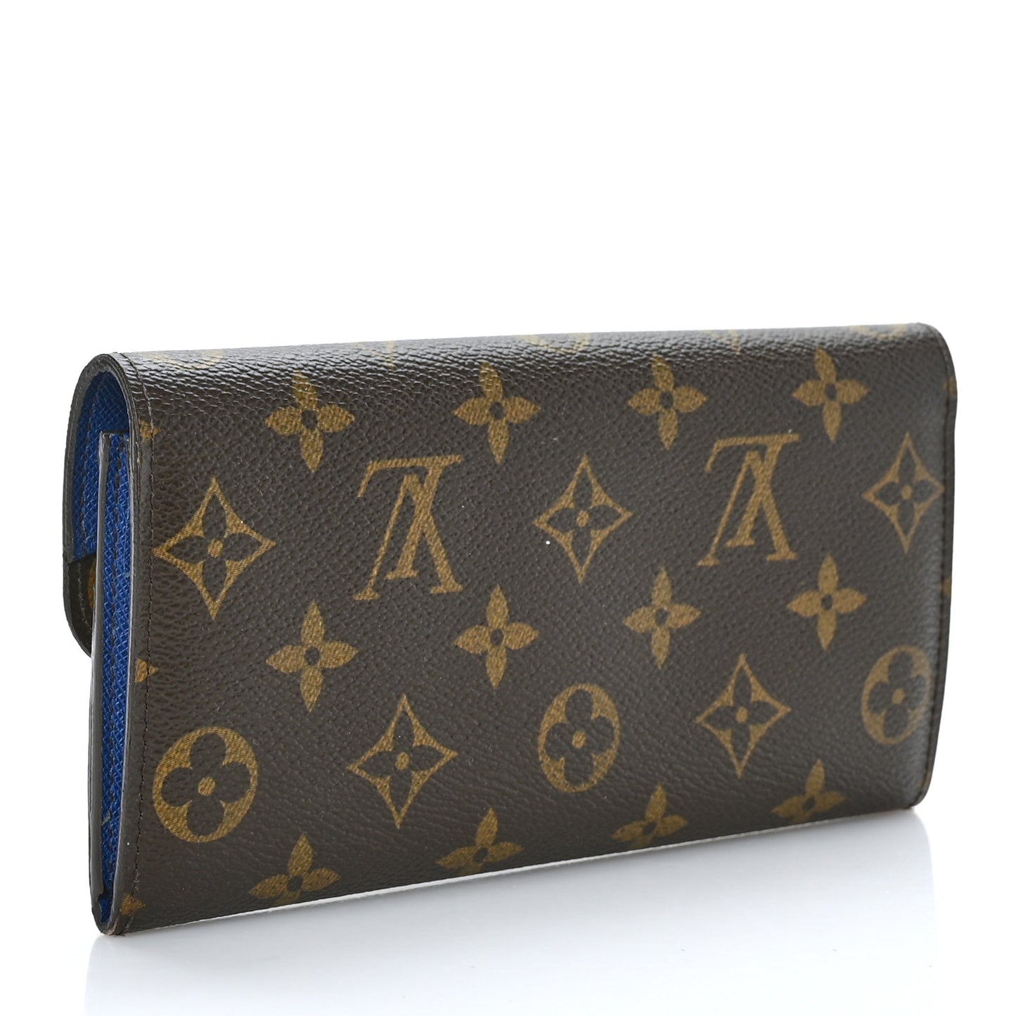 Monogram Emilie Wallet Blue