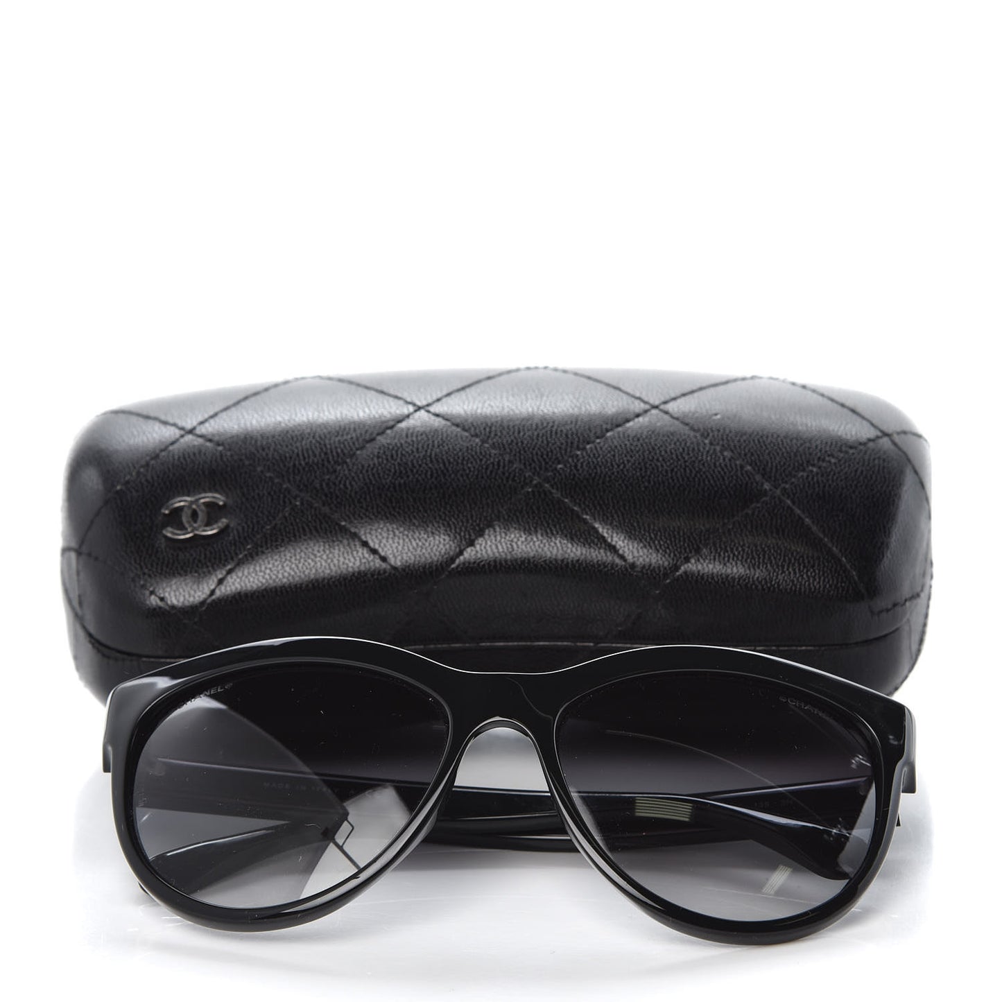 Freshwater Cultured Pearl Butterfly Sunglasses 6040-H Black