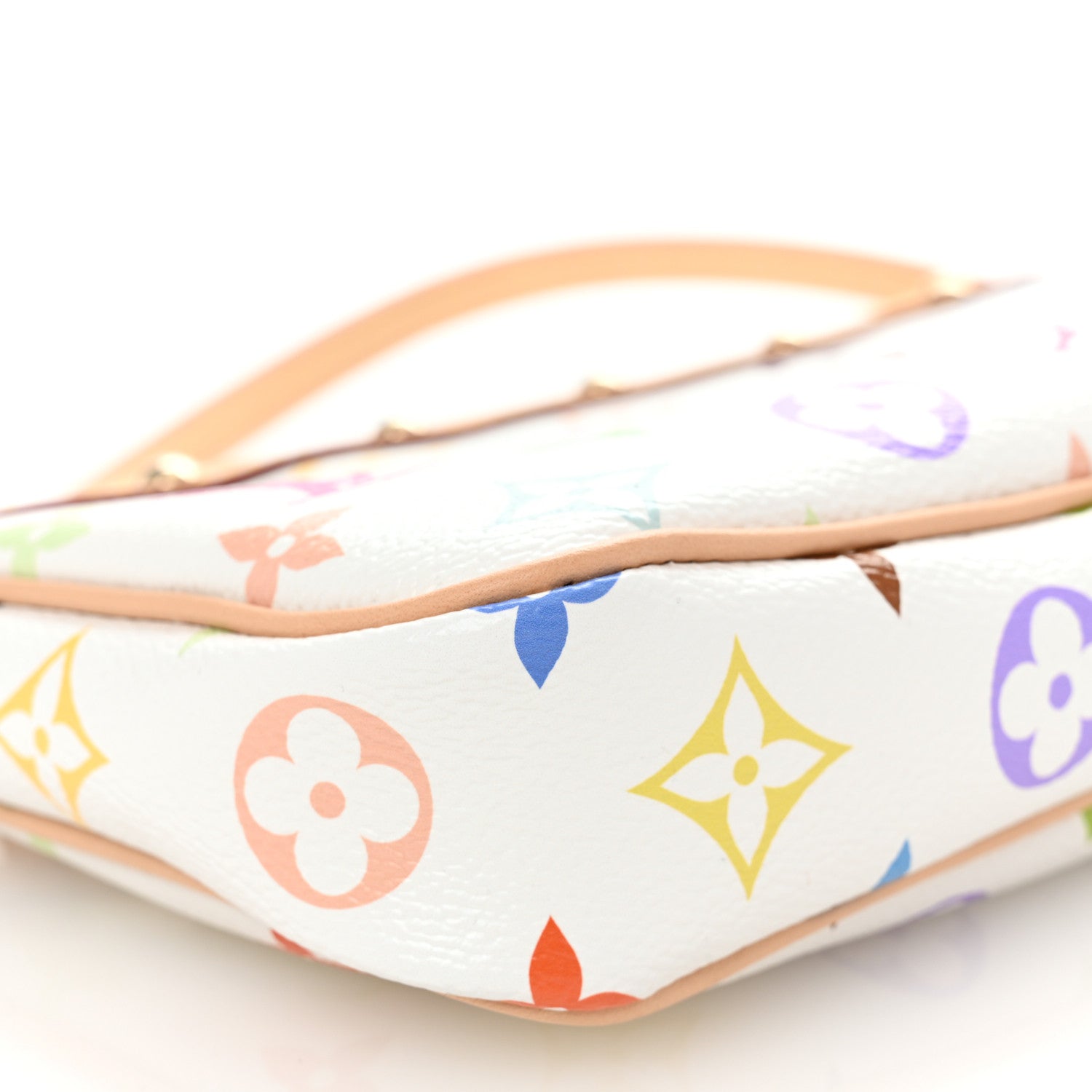 Louis Vuitton LV X TM Monogram Multicolor Pochette Accessories White 8 of 9