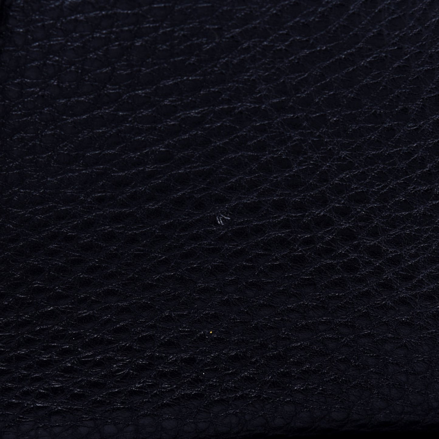 Pebbled Calfskin Miss Bamboo Bucket Bag Black