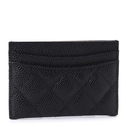 Chanel Caviar Quilted Card Holder Black 3 of 11