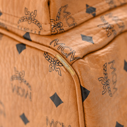 MCM X SAMBYPEN Visetos Small Stark Backpack Cognac 10 of 30