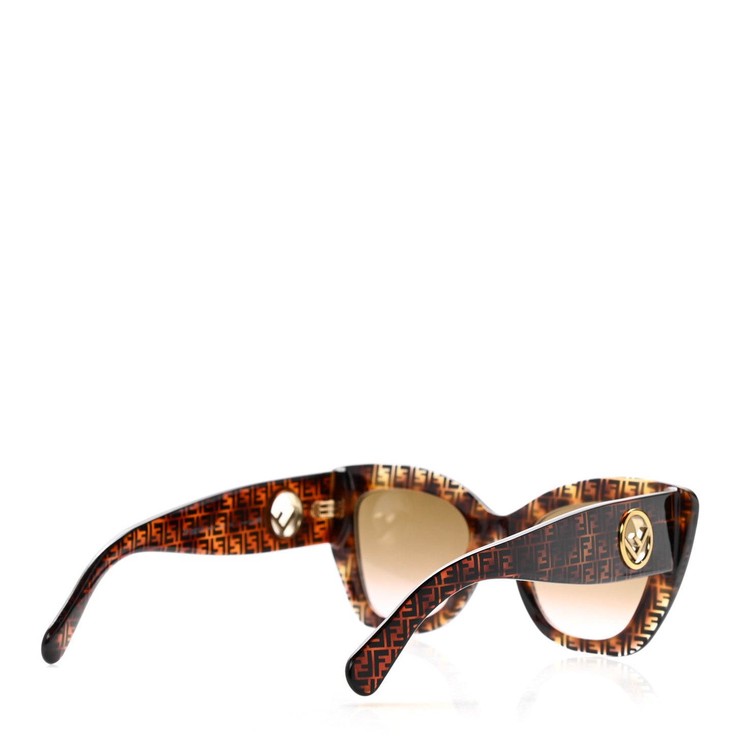 Acetate F is Fendi FF 51mm Cat Eye Sunglasses 0327/S Tortoise Camouflage