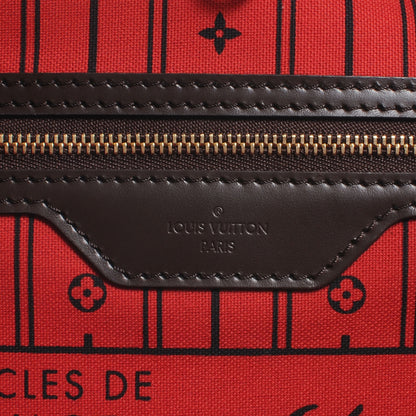 Louis Vuitton Damier Ebene Neverfull MM 6 of 7