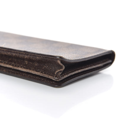 Louis Vuitton Damier Ebene Checkbook Cover Wallet 9 of 13