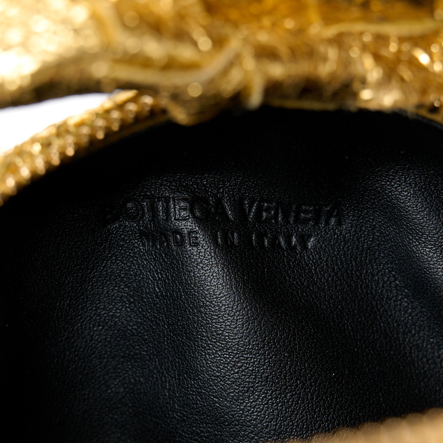 Bottega Veneta Metallic Nappa Intrecciato Mini Jodie Gold 6 of 10