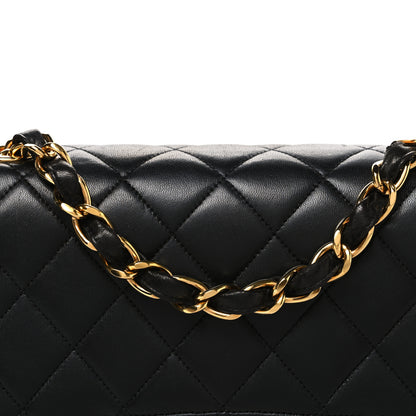 Chanel Lambskin Quilted XL Jumbo Single Flap Black 9 of 13