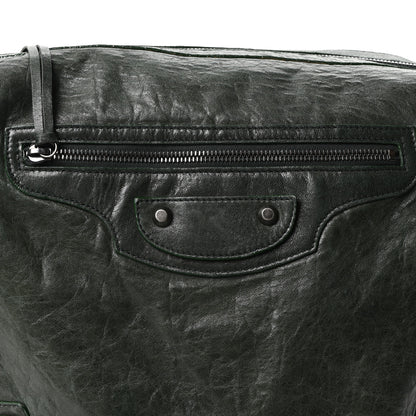 Balenciaga Agneau Classic Hardware Day Hobo Green 8 of 10
