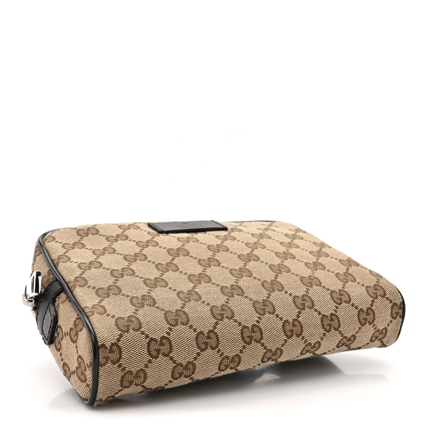 Monogram Dollar Calfskin Belt Bag Beige Ebony Testa di Moro Marrone Scuro