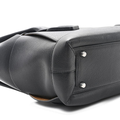 Bottega Veneta Grained Calfskin Maxi Intrecciato Medium Arco Black 9 of 11