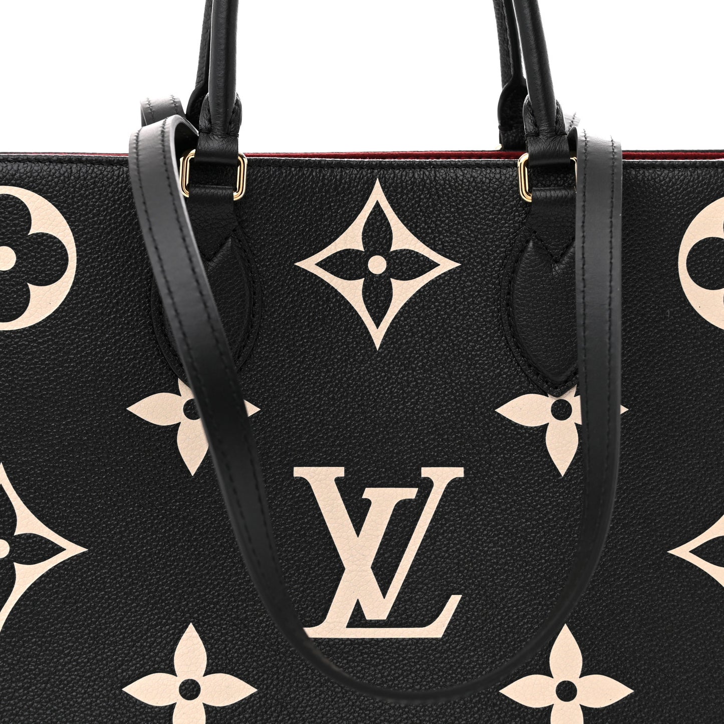 Empreinte Monogram Giant Onthego MM Black Beige