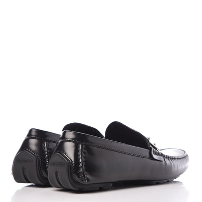 Louis Vuitton Calfskin Racetrack Moccasin Loafers 10.5 Black 4 of 8