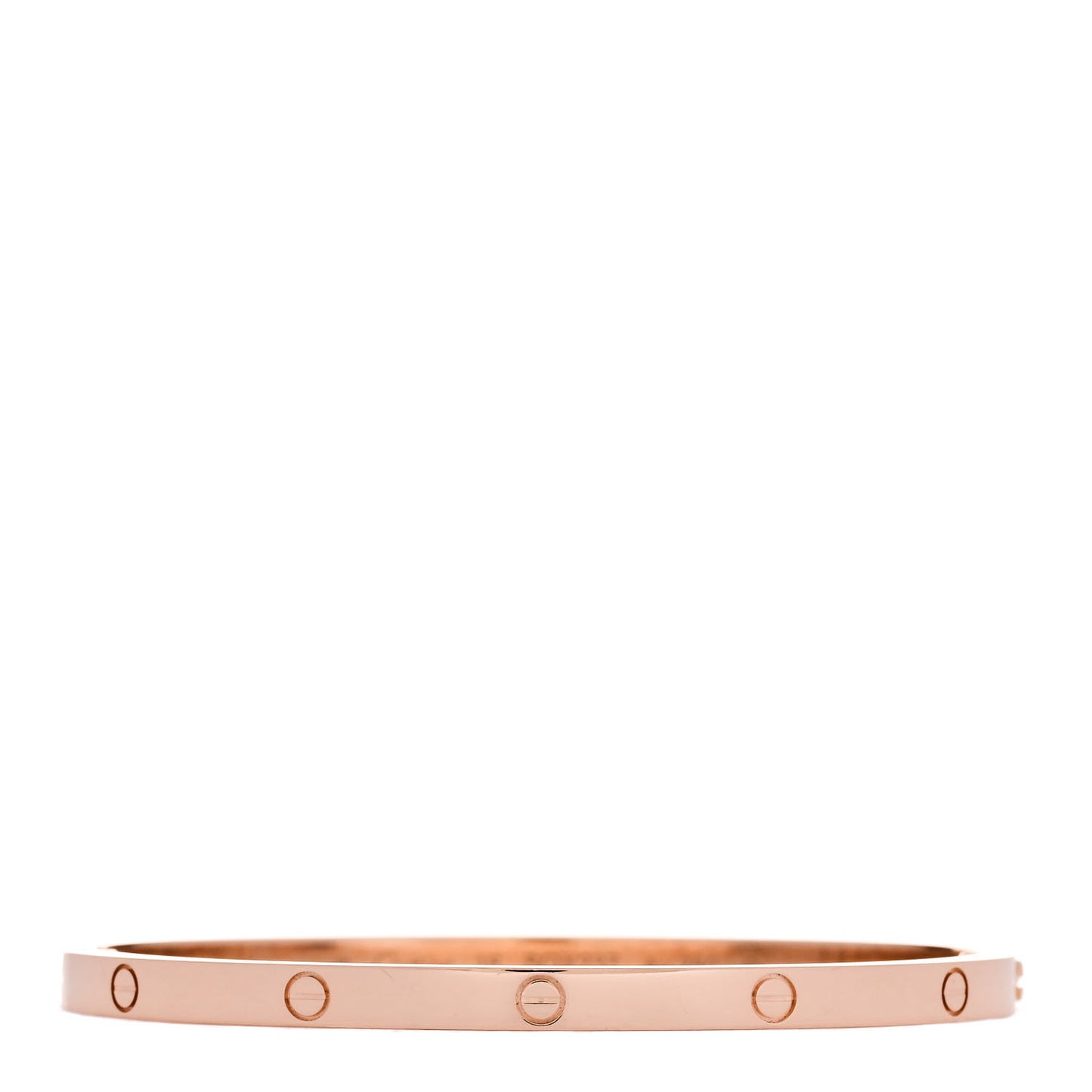 18K Pink Gold Small LOVE Bracelet 16
