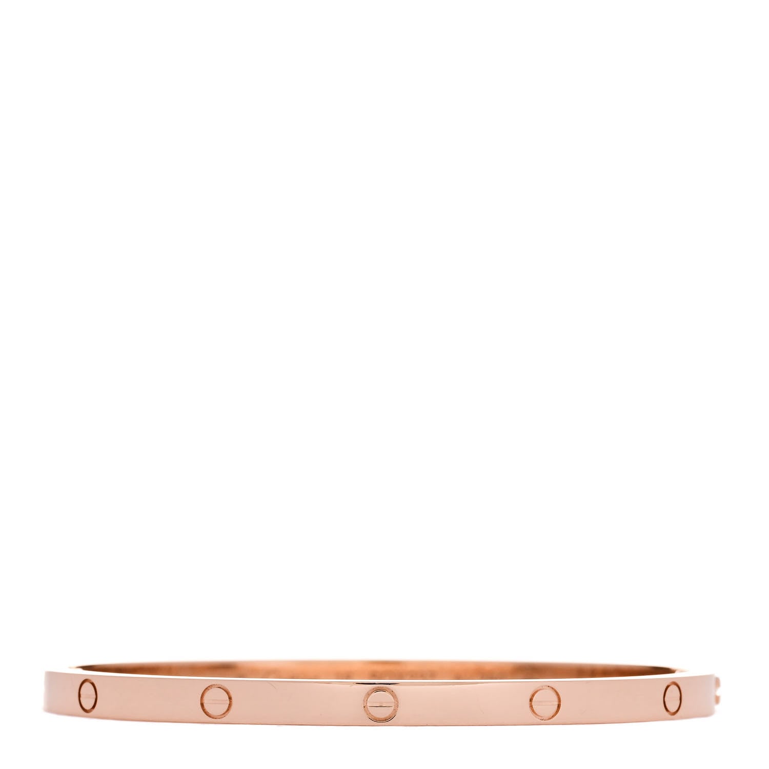 Cartier 18K Pink Gold Small LOVE Bracelet 16 1 of 8