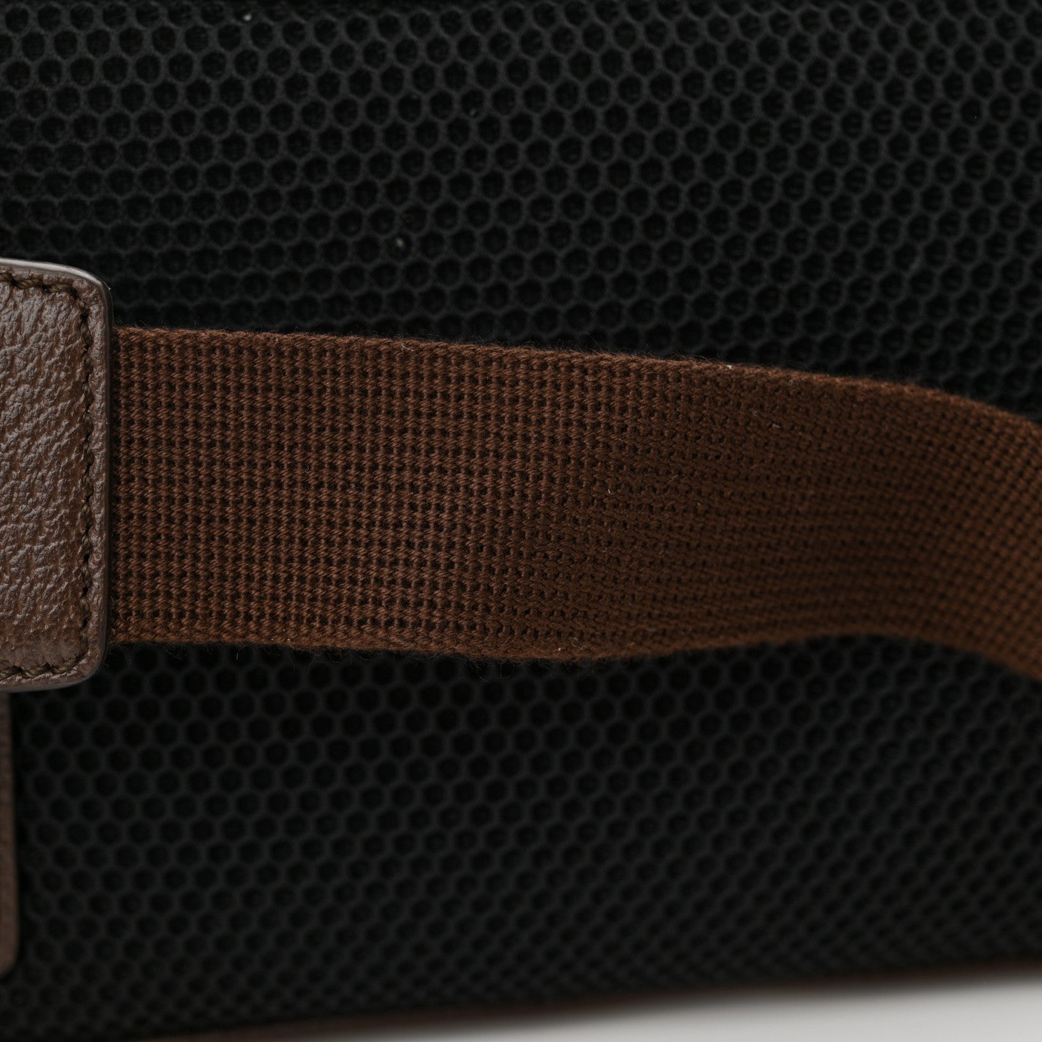 Gucci Soft GG Supreme Monogram Medium Ophidia Belt Bag Dark Brown 11 of 12