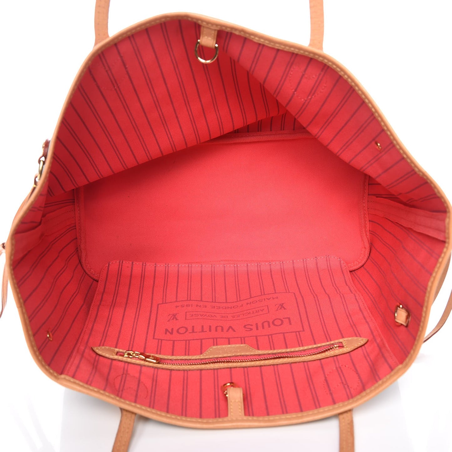 Monogram V Neverfull MM Grenade