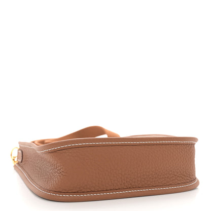 Hermes Taurillon Clemence Evelyne TPM Gold 6 of 11