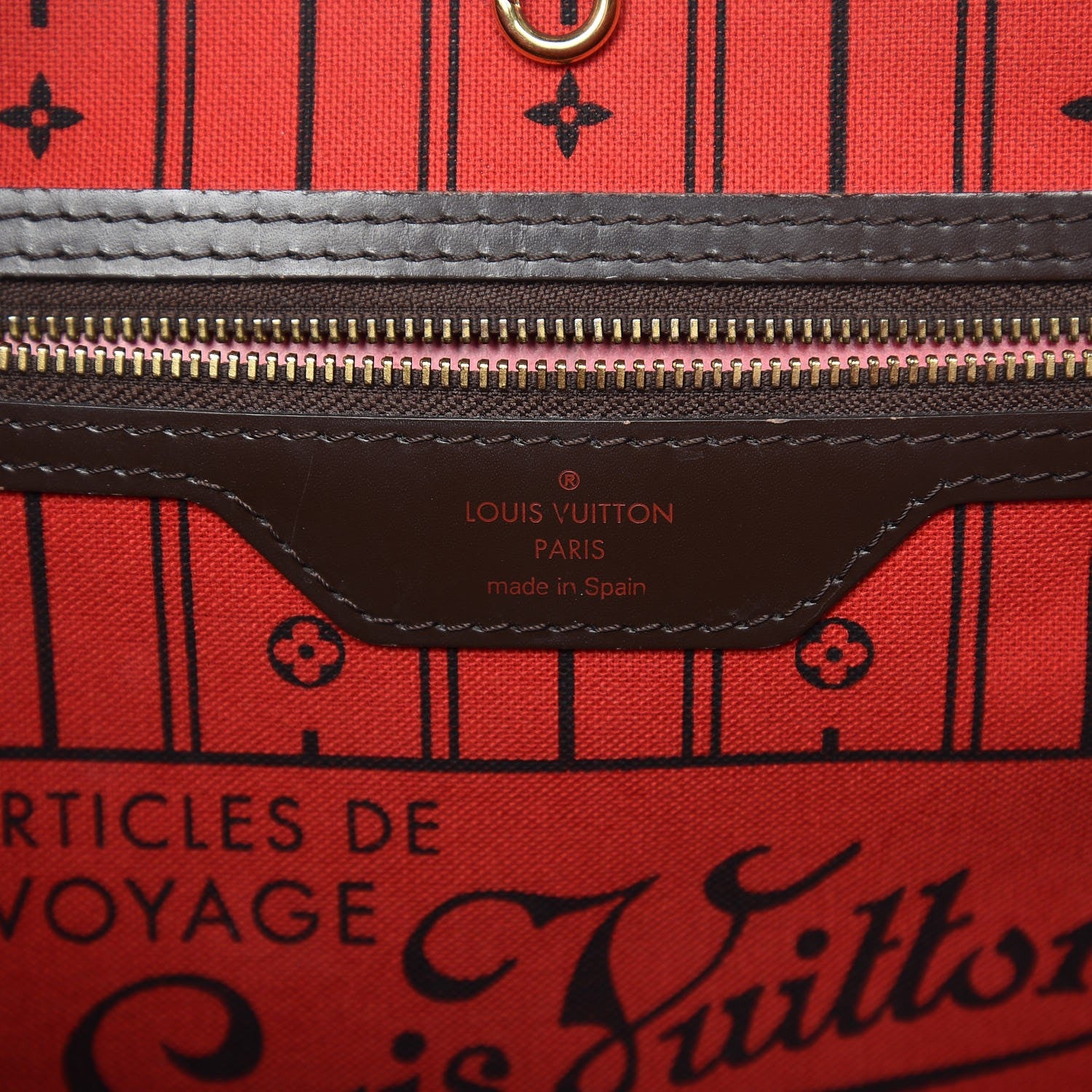 Louis Vuitton Damier Ebene Neverfull MM 6 of 15