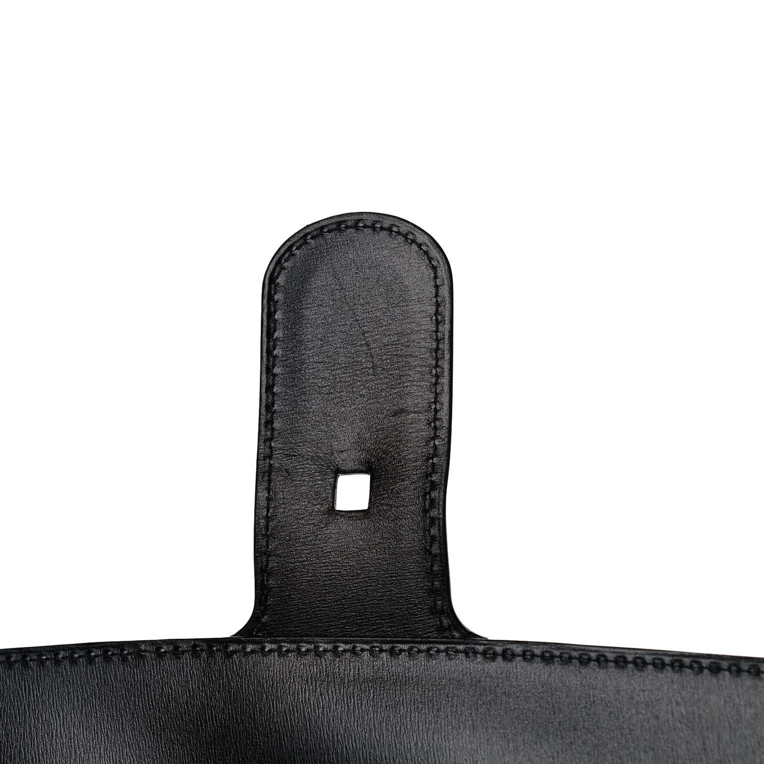 Delvaux Calfskin MM L'Humour Brillant Satchel Black 14 of 14