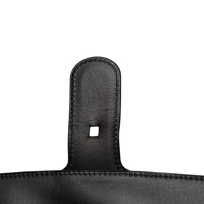 Delvaux Calfskin MM L'Humour Brillant Satchel Black 14 of 14