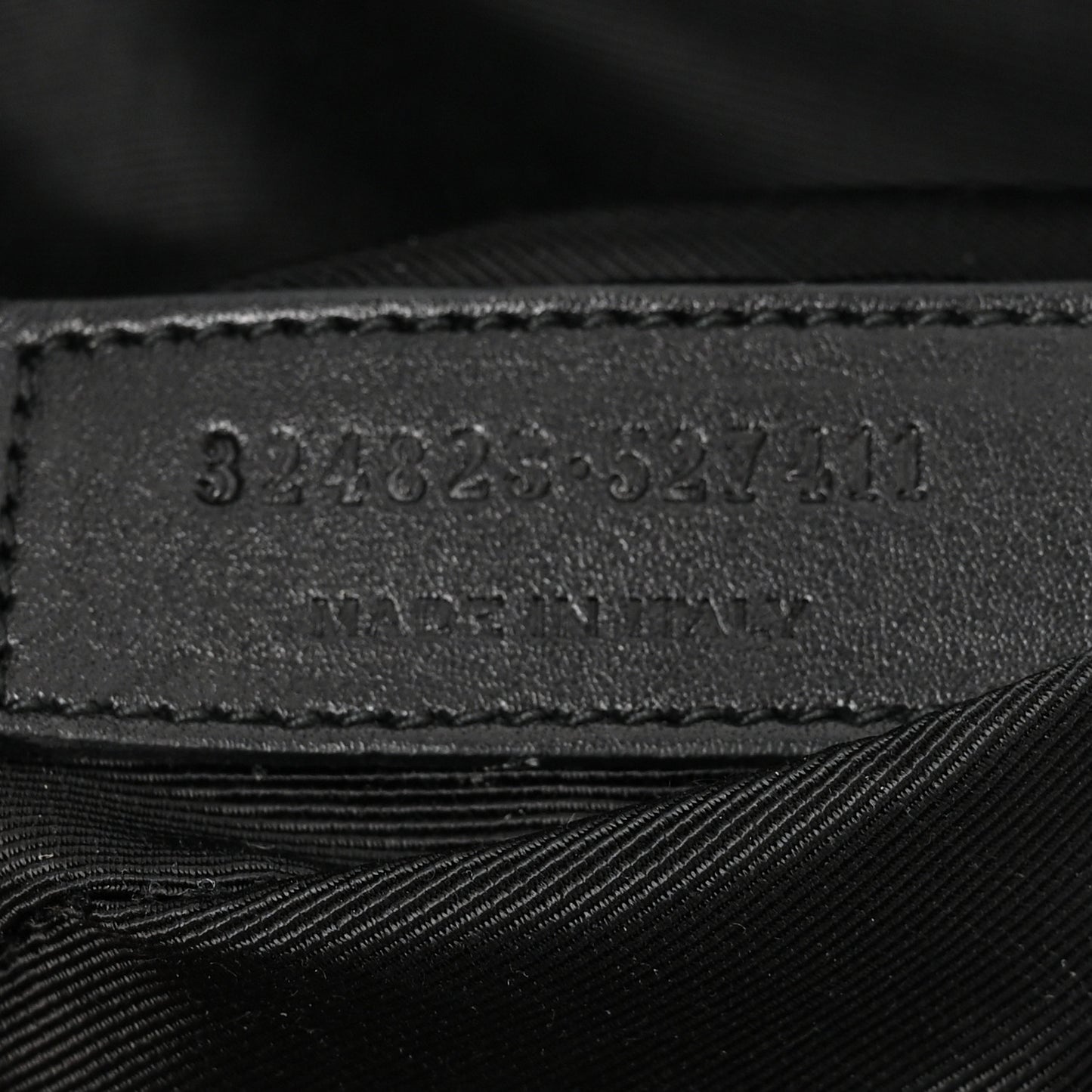 Calfskin Small Sac De Jour Black